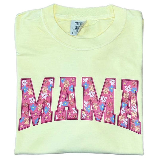 Flower Mama Comfort Colors  T-Shirt