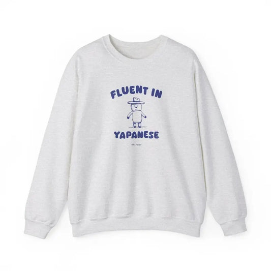 Fluent In Yapanese -Unisex Sweater Cotton Menswear