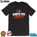 Flyers Ignite The Orange Hockey Fan Graphic T Shirt