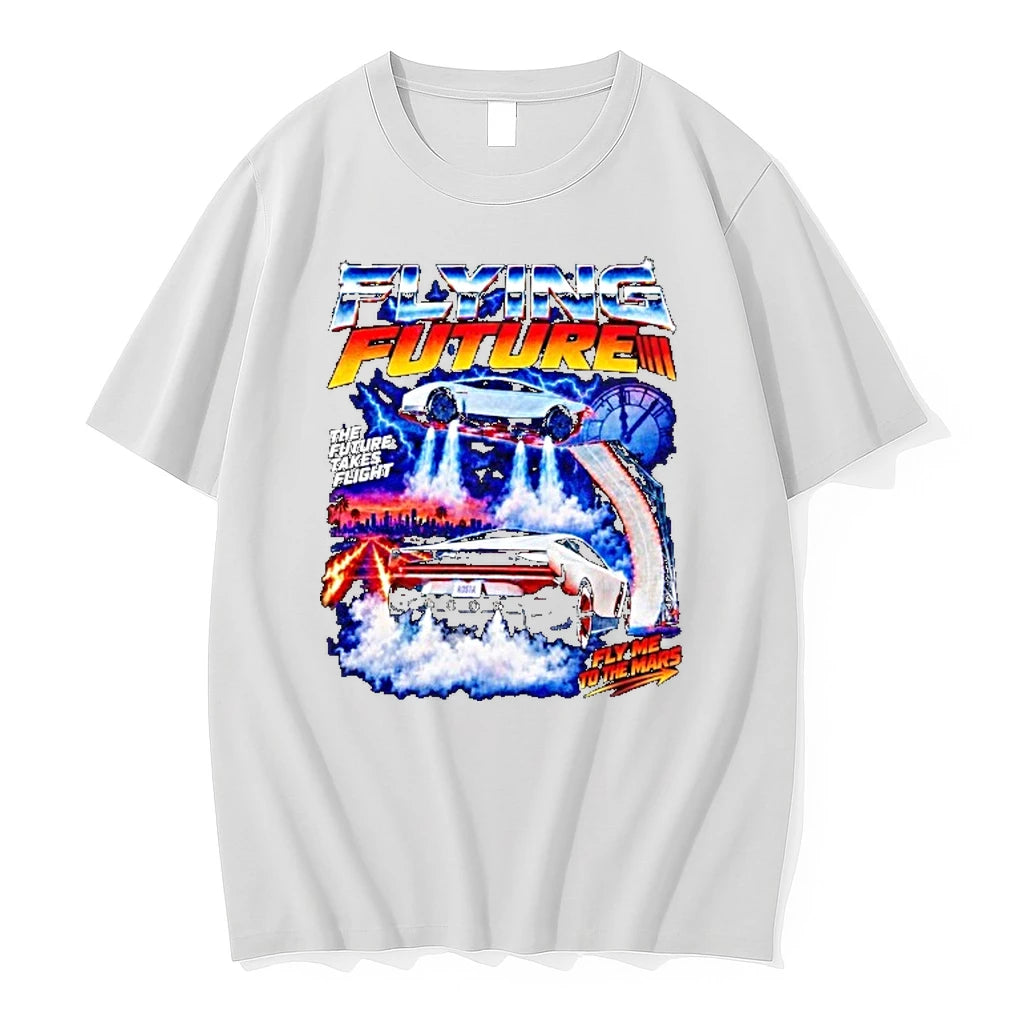 Flying Future The Future Takes Flight Fly Me To The Mars Tshirts Sweater