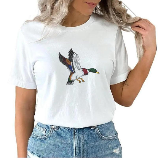 Flying Mallard Duck Unisex T-shirt Hunting Season 2025 Sweatshirt Hoodie Retro