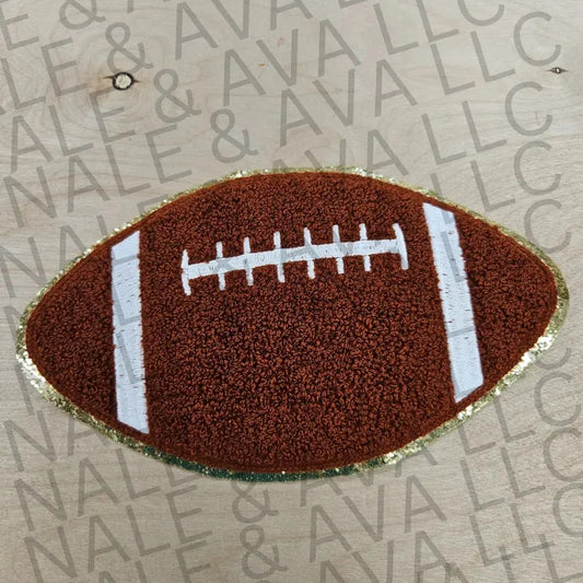Football Chenille Patch ONLY