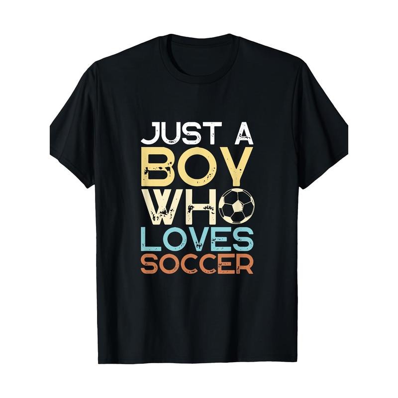 Football Lover T-shirt 100% cotton T-shirt Made in USA