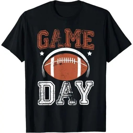 Football Motivational Style Season Gifts Boys Men T-Shirt Made in USA