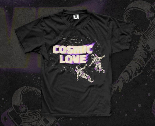 For a Moment I Knew Cosmic Love Down Bad Tee Cotton Menswear