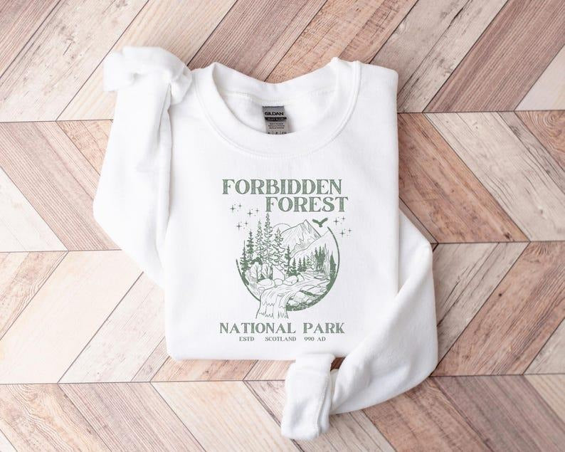 Forbidden Forest National Park Shirt, HP Inspired Shirt, Bookish Shirt, National Park Wizard Shirt,Forbidden Forest Wizard Shirt,Wizard Gift
