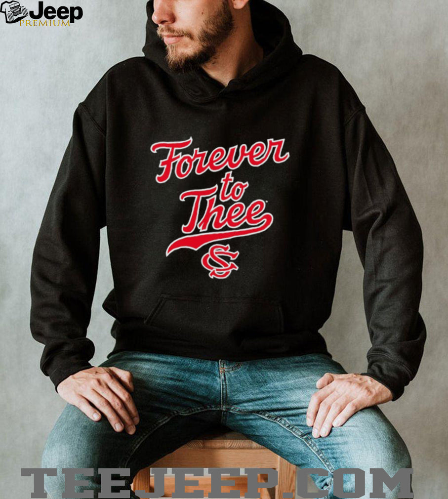 Forever To Thee South Carolina Gamecocks Script Logo Fan T Shirt