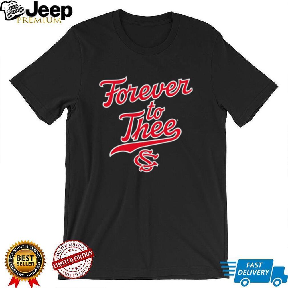 Forever To Thee South Carolina Gamecocks Script Logo Fan T Shirt