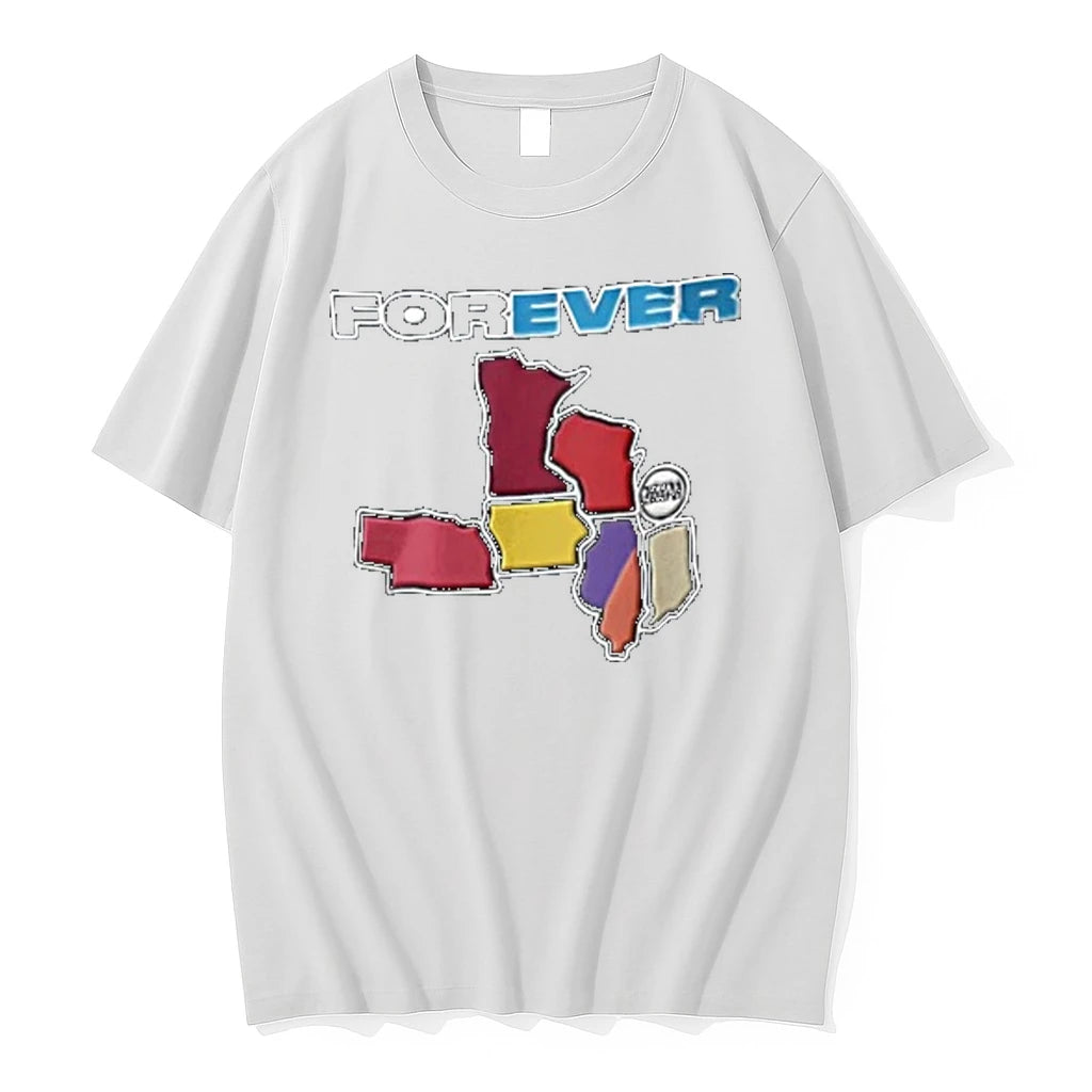 Forever Map Of Midwestern States Logo Youth Tshirts Sweater