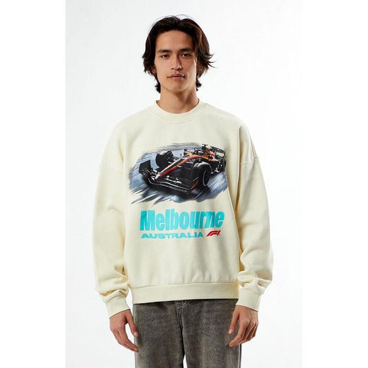 Formula 1 Men's x PacSun Melbourne Australia Southern Land Crew Neck Sweatshirt