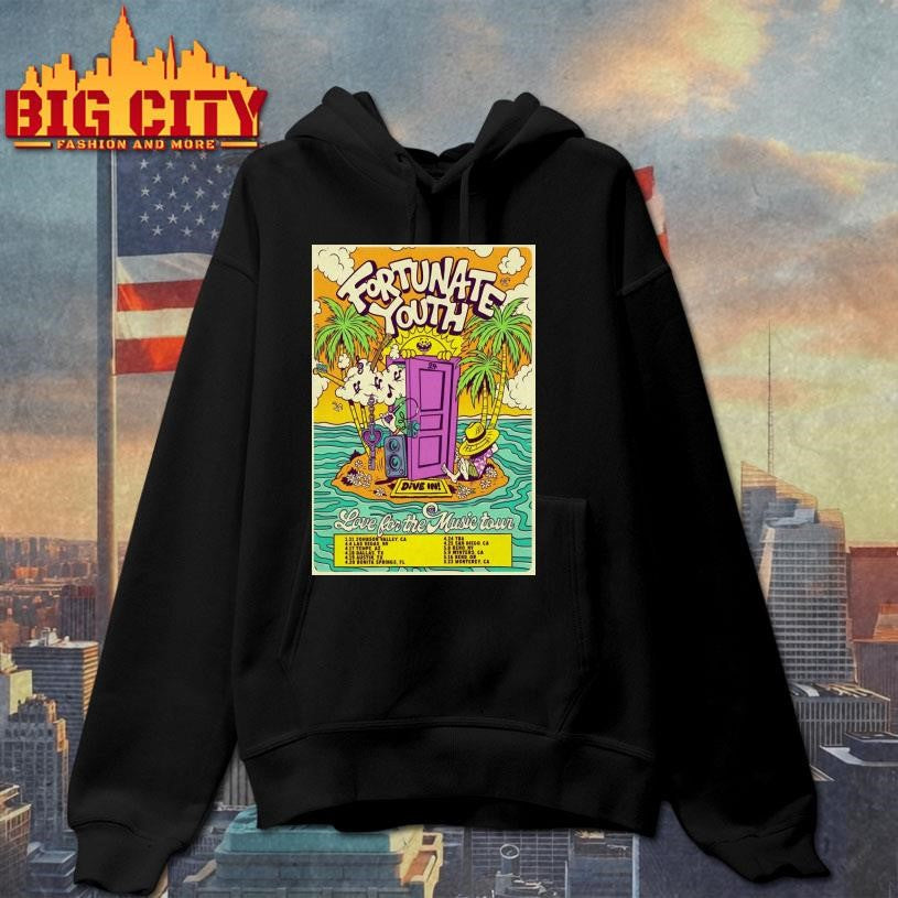 Fortunate Youth Love For The Music 2026 Tour Poster Shirt