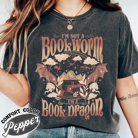 Fourth Wing Dragon Comfort Colors Shirt