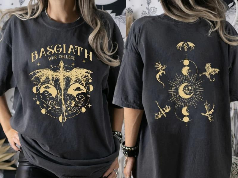 Fourth Wing Riders Quadrant T-Shirt, Violet Sorrengail Shirt, Basgiath War College Sweatshirt, Dragon Rider Fly Or Die Tee, Fourth Wing Series Sweater, Bookish Shirt, Gift For Bookworm