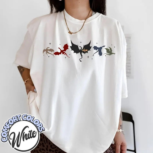 Fourth Wing Shirt, Basgiath War College Shirt, Violet Sorrengail, Xaden Riorson, Gifts for Readers, Fantasy Book Dragon...