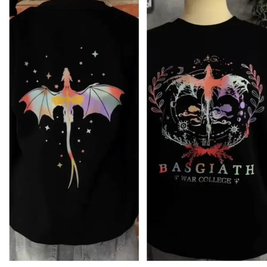 Fourth Wing Sweatshirt, Basgiath War College Comfort Colors Shirt, Dragon Rider, Violet Sorrengail, Xaden Riorson, Riders Quadrant