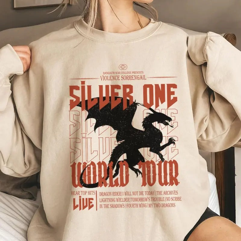 Fourth Wing Sweatshirt, Basgiath War College Hoodie, Basgiath War College Gift, Fourth Wing Womenswear Shirt, Bookish Dragon Rider Crewneck Sweater