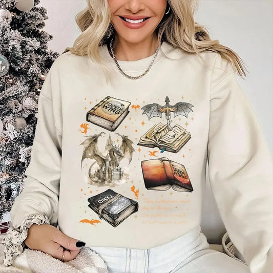 Fourth Wing Sweatshirt, Basgiath War College Shirt, Dragon Rider Tee Shirt, Xaden Shirt, Dragon Rider T-Shirt, Onyx Storm Shirt Cotton Fabric