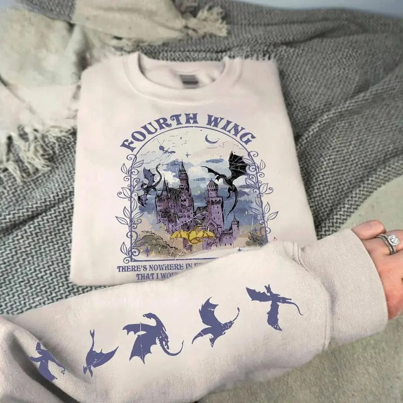 Fourth Wing Sweatshirt, Basgiath War College Shirt, Xaden Riorson,Riders Quadrant, Dragon Rider,Violet Sorrengail, Fantasy Reader, Bookish  T-shirt, sweater and Hoodie