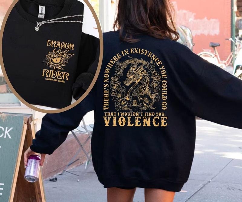 Fourth Wing Sweatshirt, Dragon Rider Shirt, Basgiath War College Shirt, The Empyrean Series Sweatshirt, Violet Sorrengail Xaden Riorson Fourth Wing Shirt