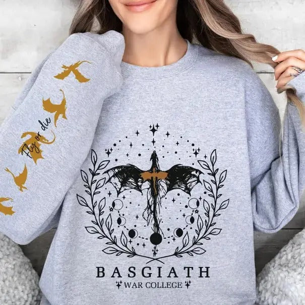 Fourth Wing shirt, Basgiath War College, Dragon Rider, Violet Sorrengail, Xaden Riorson, Riders Quadrant, Fantasy reader, Bookish Shirt