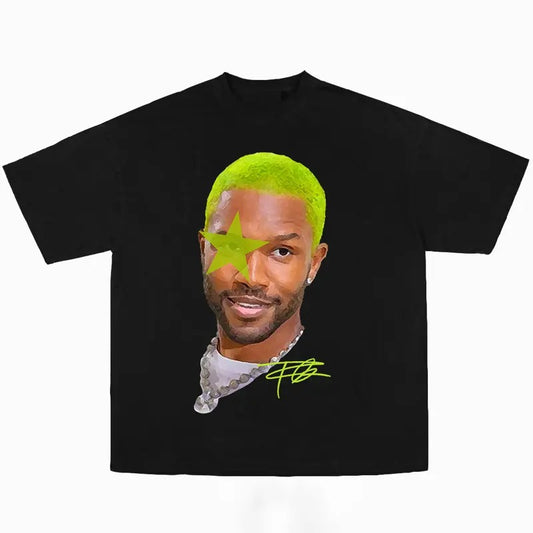 Frank Green Star Cute Graphic Big Face Rap Shirt