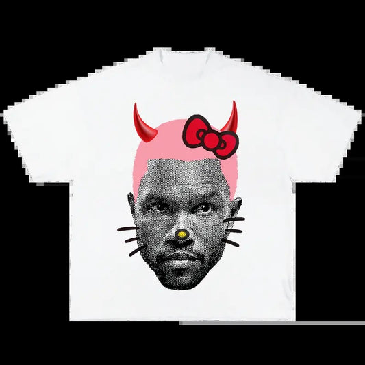 Frank with Horns Halloween Tee
