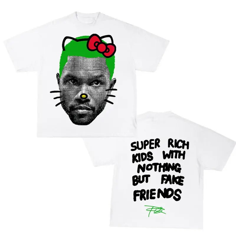 Frankk Kitty Green vintage tee