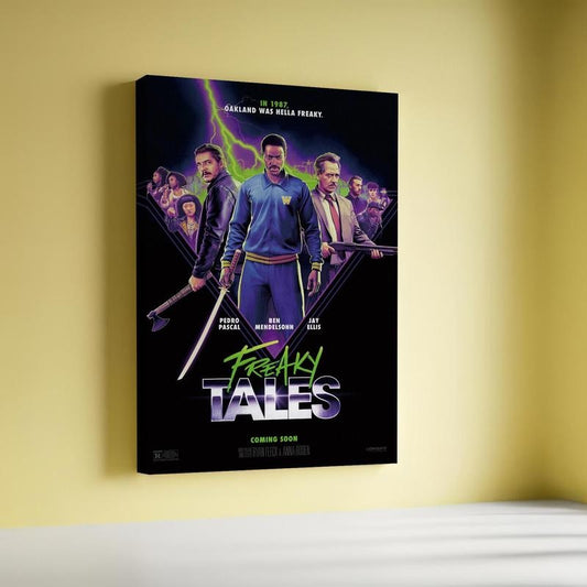 Freaky Tales (2025) Movie Poster, Wrapped Poster, Wall Art, Room Decoration, Retro Aesthetics, Glossy Paper Movie Poster, Wall Decor Idea