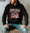 Fredzilla Hockey Goalie Monster Mascot Funny Sports Graphic T Shirt