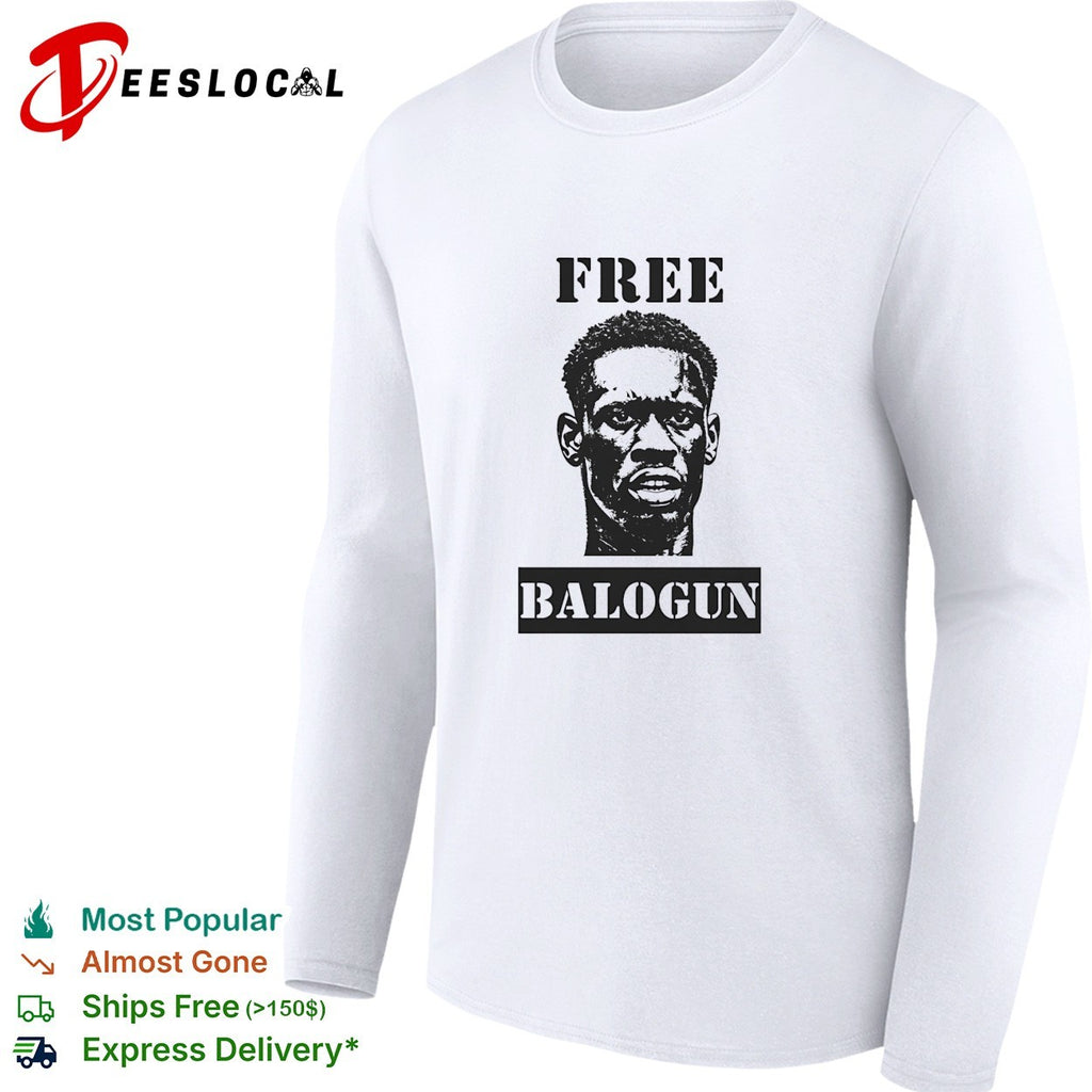 Free Balogun portrait shirt