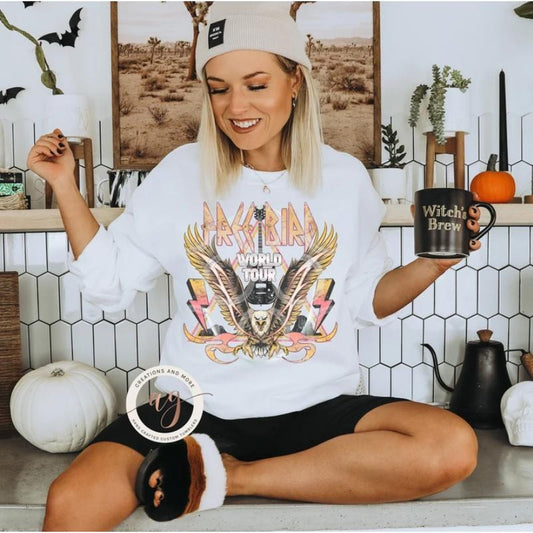 Free Bird Western Shirt, Vintage Rock and Roll Tee, Boho Cowgirl Graphic Shirt, Retro Western Vibes, Wild West Concert Shirt