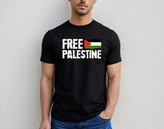 Free Palestine Shirt, Palestine Flag Crewneck, Palestine Shirt, Palestine Crewneck, Stand With Palestine Shirt, Gaza Palestine Menswear Top