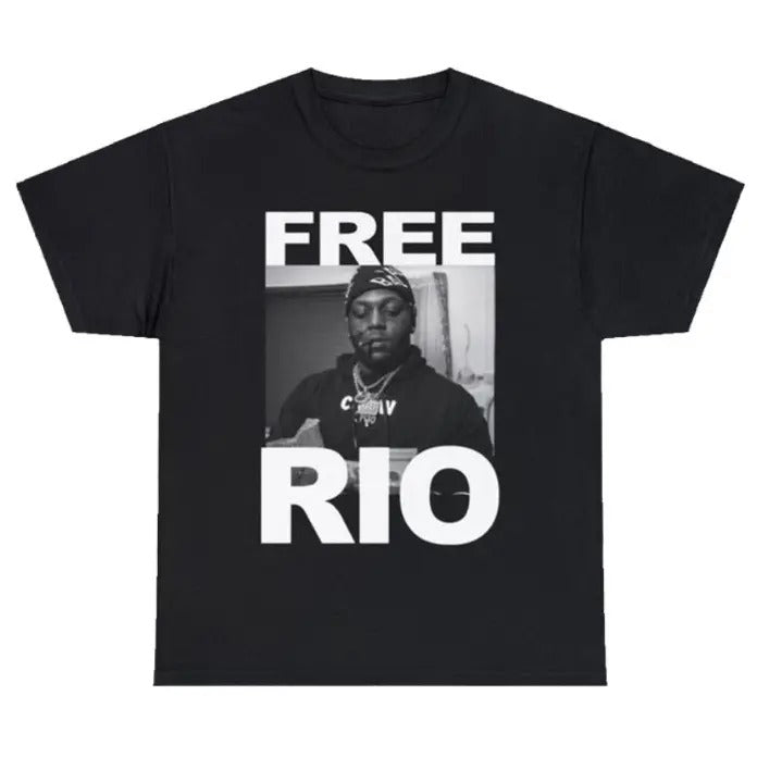 Free Rio Shirt Rio Da Yung OG Tee Classic Cotton Fabric Menswear - Shirt Graphic Shirt