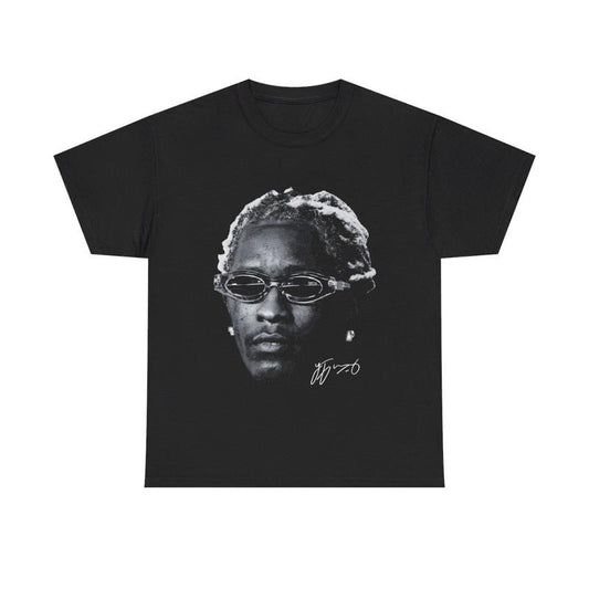 Free Thug Hard T-Shirt Rap Tee Concert Merch Free Thugger Slime Season Red Rare Hip Hop Graphic Print Casual Classic Cotton Menswear Retro Top Vintage Comfy Smooth Tshirt Streetwear Crewneck men gifts