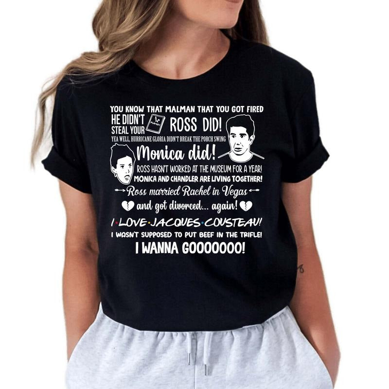 Friends Thanksgiving Lightning Confessions T-shirt