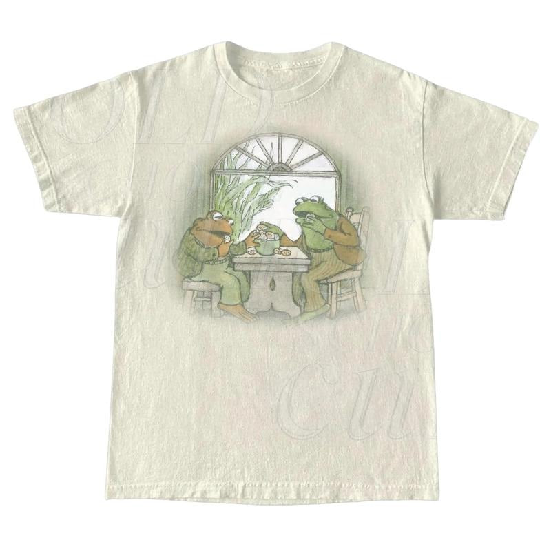 Frog 90s Vintage Graphic Shirt, Nostalgia Toad Tee, Nature Shirt, 2000s funny Frog T-Shirt, Frog Lovers, Vintage Unisex Adult Cotton Tee