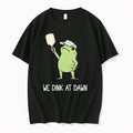 Frog We Dink At Dawn Pickleball Tshirts Sweater
