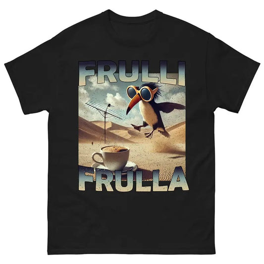 Frulli Frulla Funny Brain Rot T-shirt, Meme Shirt, Trending Tee, funny summer t-shirts