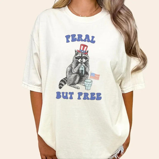 Funny 4th Of July Shirt, Graphic Raccoon Shirt, Independence Day Shirt, Patriotism Shirt, 1776 Shirt, Trendy USA Shirt, American Flag Shirt