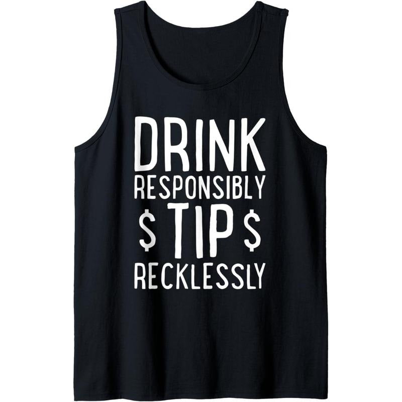 Funny Bartenders Bartending Bartender Gifts Tank Top MADE IN USA