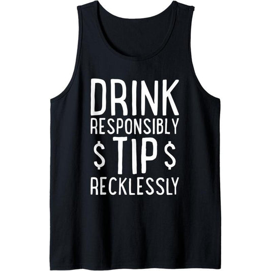 Funny Bartenders Bartending Bartender Gifts Tank Top MADE IN USA