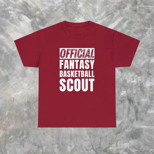 Funny Basketball Shirt Official Fantasy Basketball Scout Shirt Basketball Player Gift Basketball Lover Basketball Coach Gift