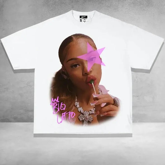 Funny Big Latto T Shirt Size S-4XL