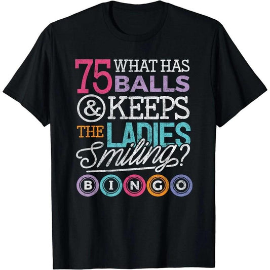 Funny Bingo Shirts Men Women Bingo Lover Grandma Tee T-Shirt