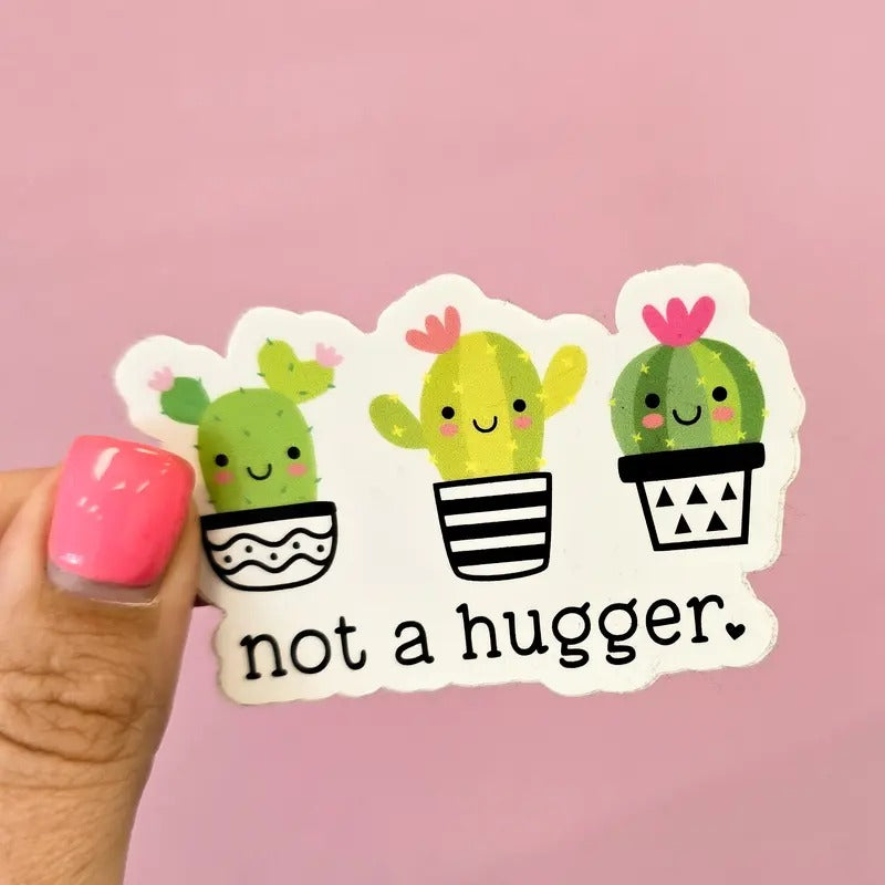Funny Cactus Sticker Water Proof Decorative T-Shirts, Hoodie, Sweatshirt | WearSparks.com