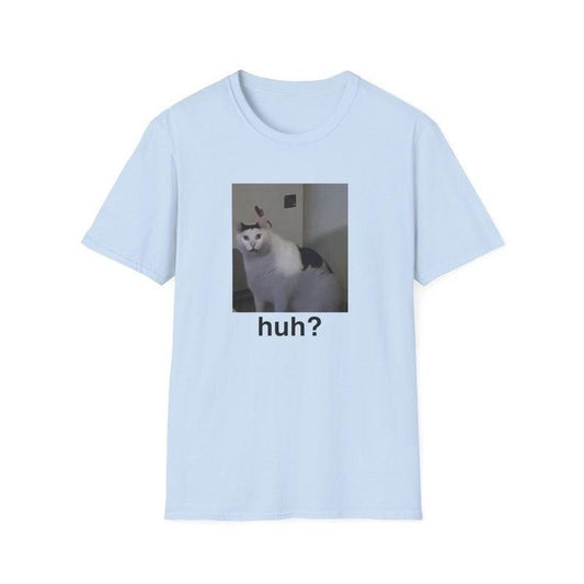 Funny Cat Meme TShirt, HUH? Viral Tiktok Joke Tee, Gift  T-shirt, sweater and Hoodie