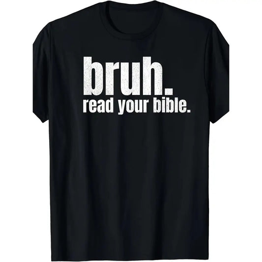 Funny Christian Church T-Shirt - Modern Graphic Tee for Men and Women - Relaxed Fit, Soft Fabric, Bible-Themed Humor, Perfect for Church Events and Casual Wear Made in USA