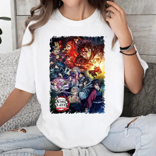 Funny DM Characters Hashira Shirt Crewneck Hoodie Comfort Cotton