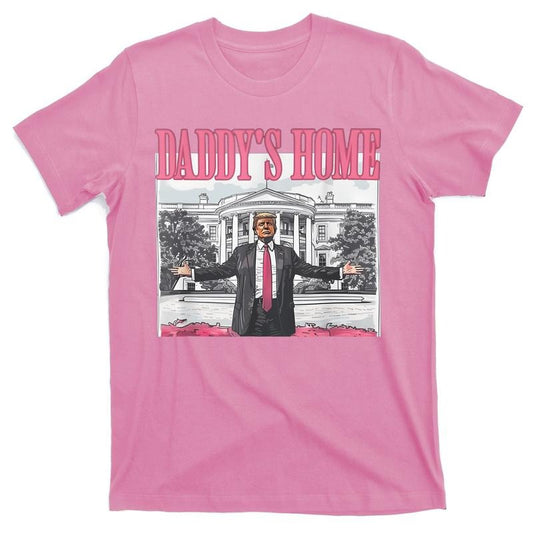 Funny Daddy's Home Donald Trump 2024 Election T-Shirt Crewneck Casual Hoodie, Sweatshirt | WearSparks.com