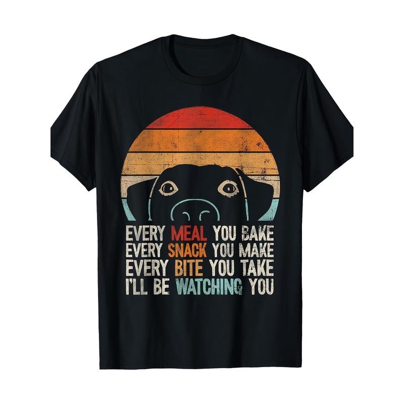 Funny Dog, Retro Dog, Dog Owner, Dog Humor, Dog Lover T-Shirt - 220g  made in usa